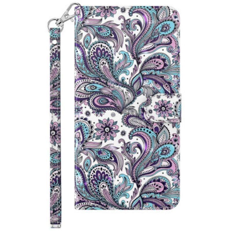 Κάλυμμα Xiaomi 12 Lite με κορδονι Strappy Paisley Pattern